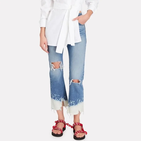 DENIMIST Joni High-Rise Dip Dyed Jeans size 27 - Picture 9 of 9